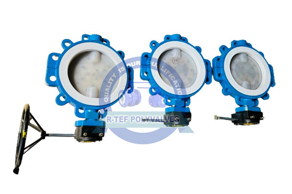 LUG-TYPE_PTFE_LINED_BUTTERFLY_VALVE